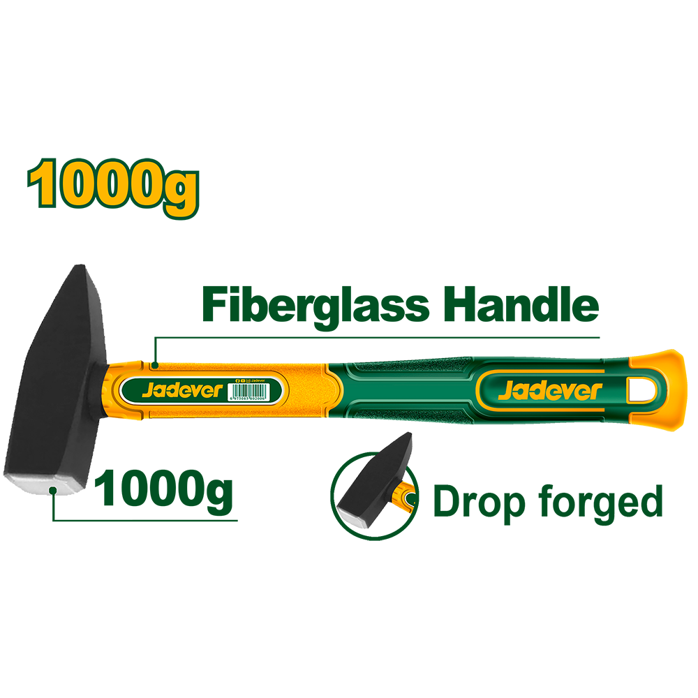 JADEVER MARTEAU DE MACHINISTE 1000G