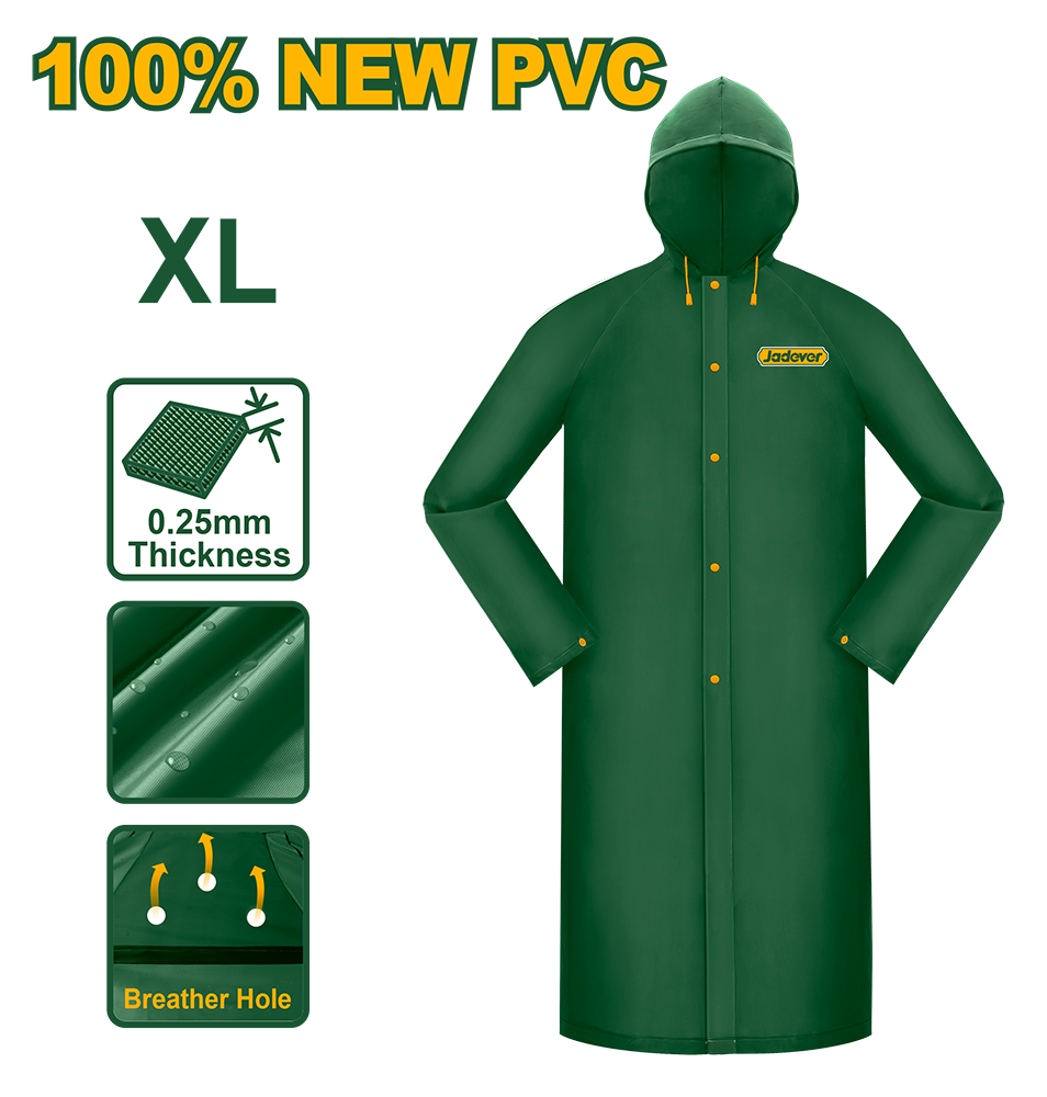 JADEVER MANTEAU IMPERMEABLE XL