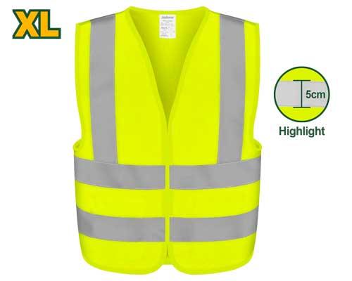 GILET RÉFLÉCHISSANT XL JAUNE JADEVER JDRV1802 au Maroc