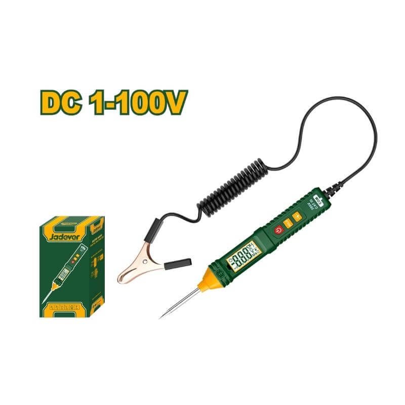 Testeur de circuits automobiles dc 1-100v JADEVER JDTP5501 au Maroc