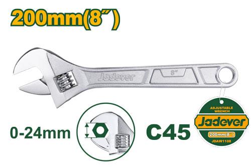 CLE A MOLETTE 8" 200MM JADEVER JDAW1108 au Maroc