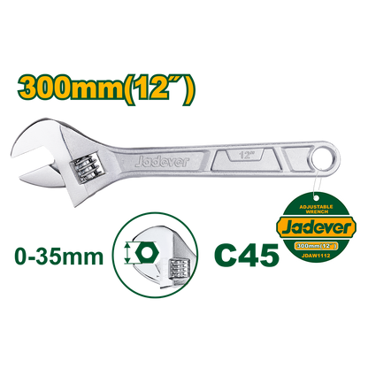 CLE A MOLETTE 12" 300MM JADEVER JDAW1112 au Maroc