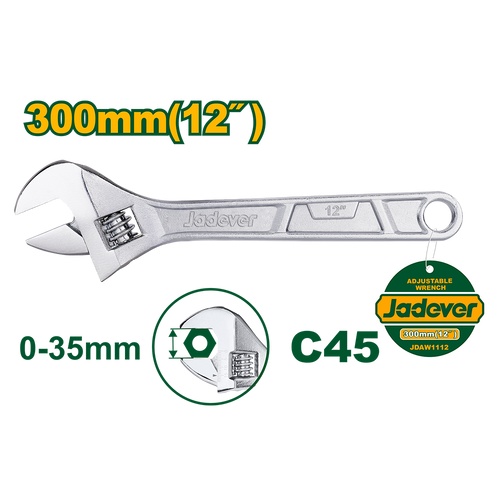 JADEVER CLE A MOLETTE 12" 300MM