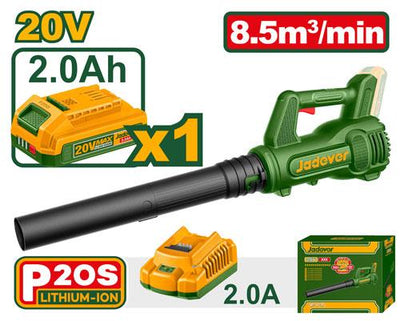JADEVER SOUFFLEUR SANS FIL 20V + 1BATTERIE 2,0AH AU MAROC [JDBLP521]