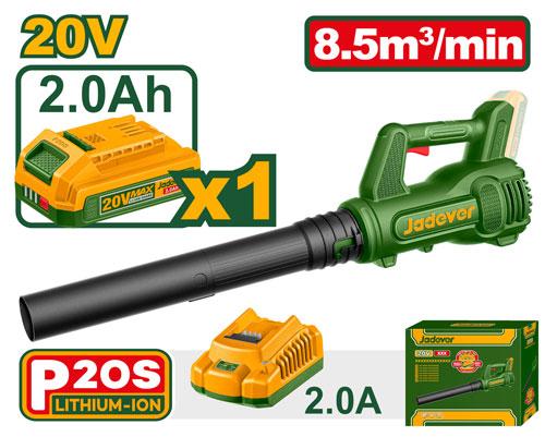 SOUFFLEUR SANS FIL 20V + 1BATTERIE 2,0AH JADEVER JDBLP521 au Maroc