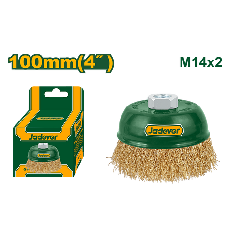 JADEVER BROSSE METALIQUE 100MM