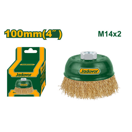JADEVER BROSSE METALIQUE 100MM