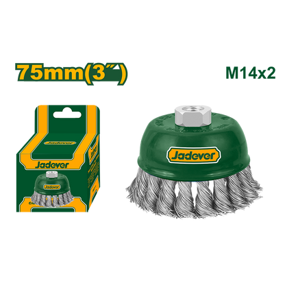 BROSSE METALLIQUE TORSSADEE 75MM JAD JADEVER JDCE2401 au Maroc