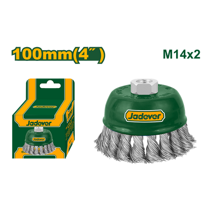 BROSSE METALLIQUE TORSSADEE 100MM JAD JADEVER JDCE2402 au Maroc