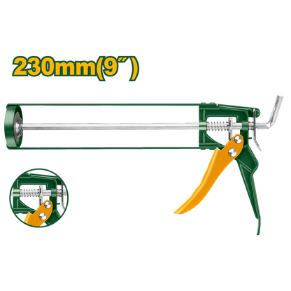 pistolet pour siliconne epaisseur 1,7mm /230mm jadever JADEVER JDCG3109 au Maroc