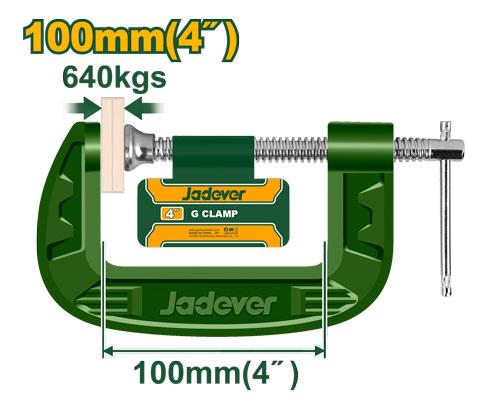 PINCE ETAU G 4"/100 MM JADEVER JDCP1104 au Maroc