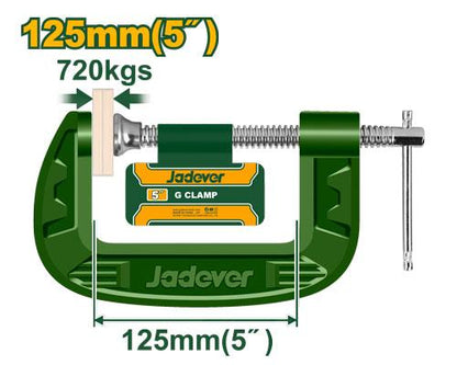 PINCE ETAU G 5"/125MM CORPS FONTE JADEVER JDCP1105 au Maroc