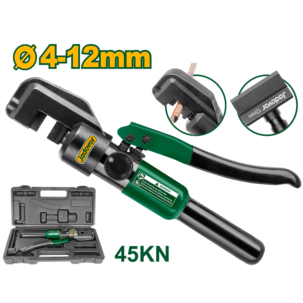 JADEVER PINCE DE SERTISSAGE HYDRAULIQUE 4-12MM