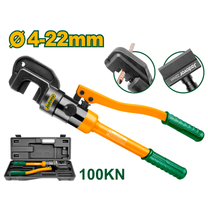 COUPEUSE D'ACIER HYDRAULIQUE 4MM-22MM JADEVER JDCR1D22 au Maroc