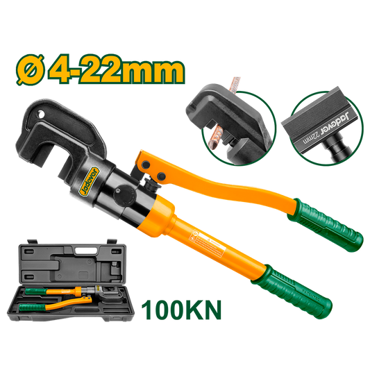 JADEVER COUPEUSE D'ACIER HYDRAULIQUE 4MM-22MM