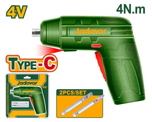 TOURNEVIS SANS FIL LI 4V JADEVER JDCV4401 au Maroc