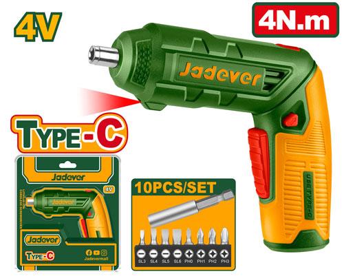 MINI VISSEUSE 4V 4NM VIA CHARGEUR TYPE C JADEVER JDCV4415 au Maroc
