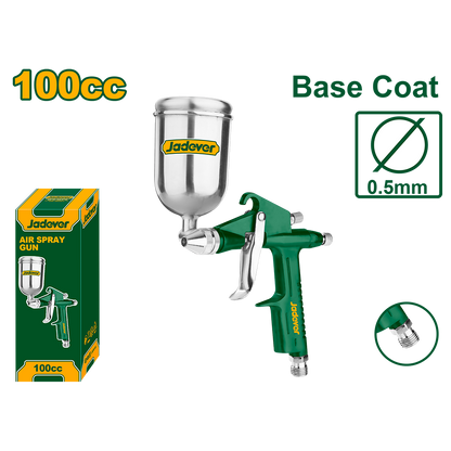 PISTOLET À PEINTURE 0.5MM 100CC JADEVER JDGA1501 au Maroc