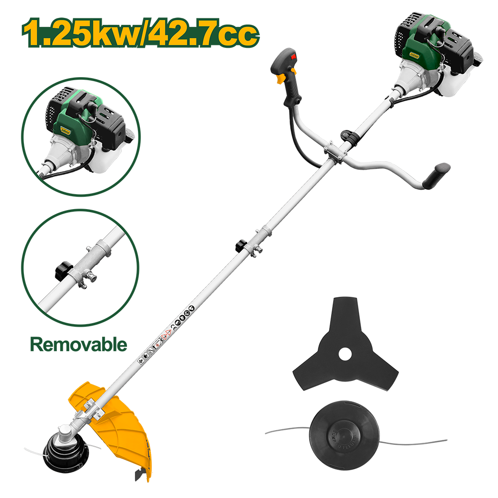JADEVER DÉBROUSSAILLEUSE À ESSENCE 1,25KW/42,7CC