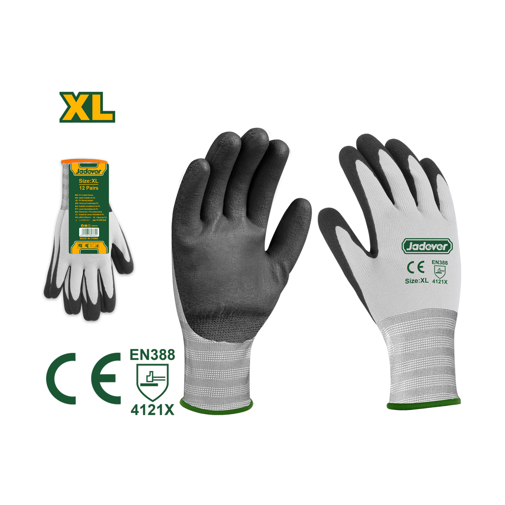 JADEVER GANTS ENDUITS DE NITRILE GIVRÉ