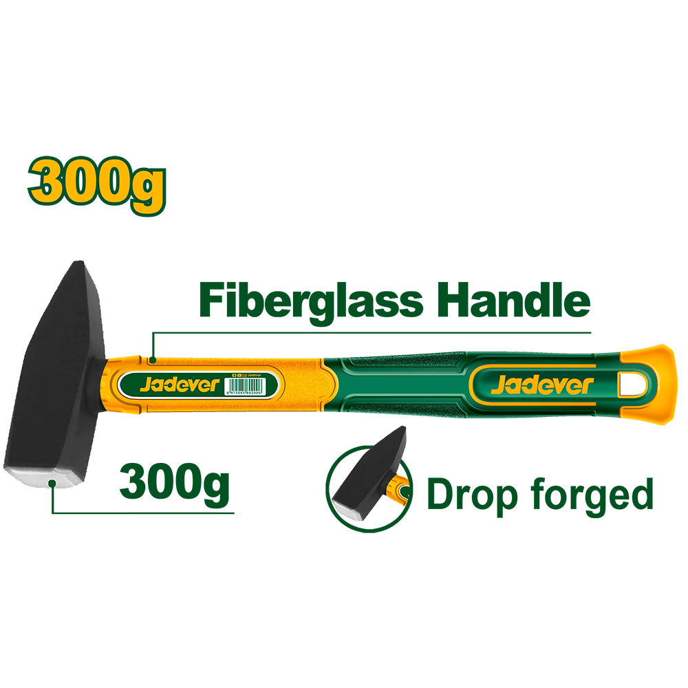 JADEVER MARTEAU MÉCANICIEN 300G