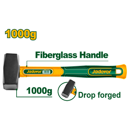 MARTEAU À LAITONNER 1000G JADEVER JDHM2310 au Maroc