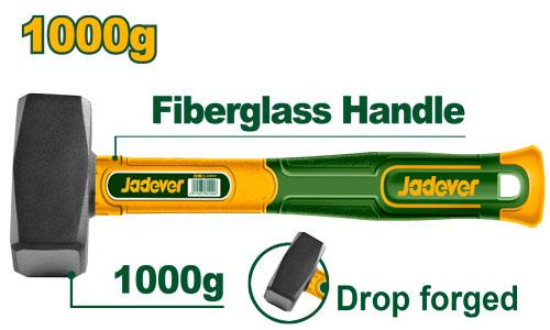 MARTEAU À LAITONNER 1000G JADEVER JDHM2310 au Maroc