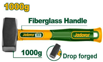 MARTEAU À LAITONNER 1000G JADEVER JDHM2310 au Maroc