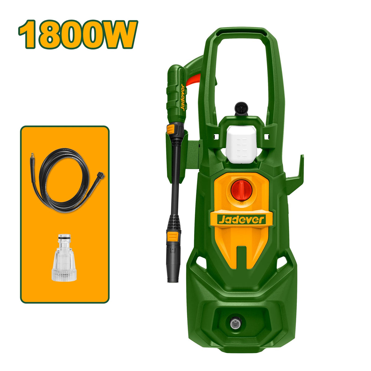 NETTOYEUR HAURTE PRESSION 130BAR 1800W JADEVER JDHP3A18 au Maroc
