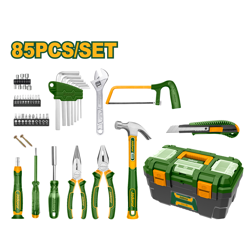 JADEVER JEU D'OUTILS À MAIN 85 PIÈCES