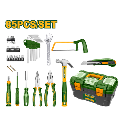 JEU D'OUTILS À MAIN 85 PIÈCES JADEVER JDHS3B85 au Maroc