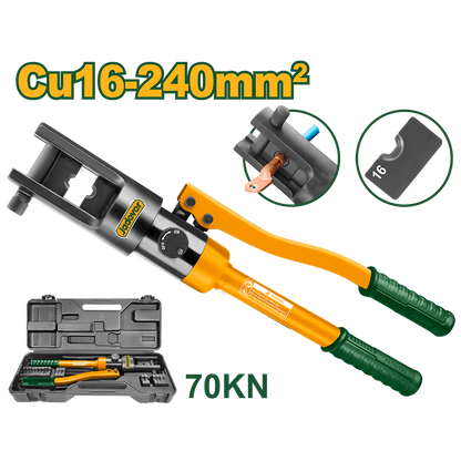 PINCE DE SERTISSAGE HYDRAULIQUE 6-240MM JADEVER JDHT1D24 au Maroc