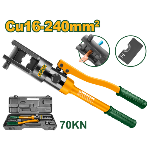 JADEVER PINCE DE SERTISSAGE HYDRAULIQUE 6-240MM