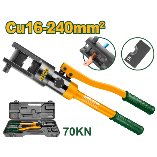 JADEVER PINCE DE SERTISSAGE HYDRAULIQUE 6-240MM