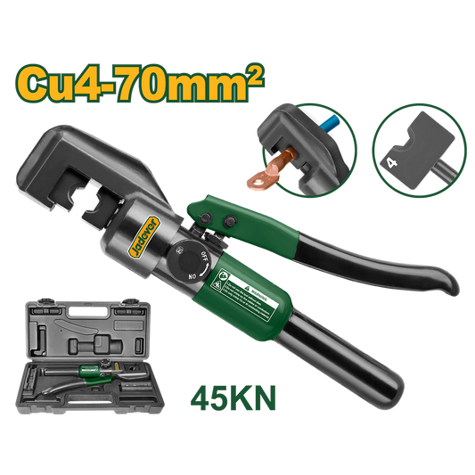 JADEVER PINCE DE SERTISSAGE HYDRAULIQUE 4-70MM