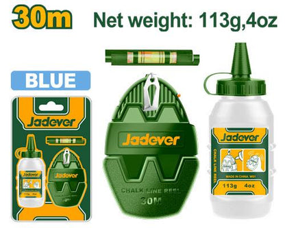 CORDEAU À TRACER ET POUDRE 30M JADEVER JDHX1630 au Maroc