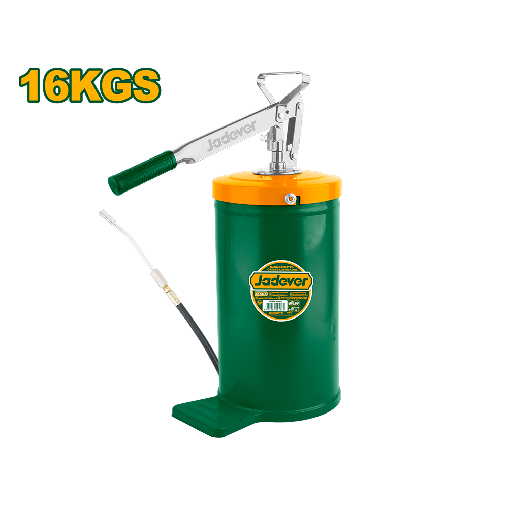 JADEVER POMPE À GRAISSE MANUEL 16KG