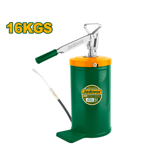JADEVER POMPE À GRAISSE MANUEL 16KG
