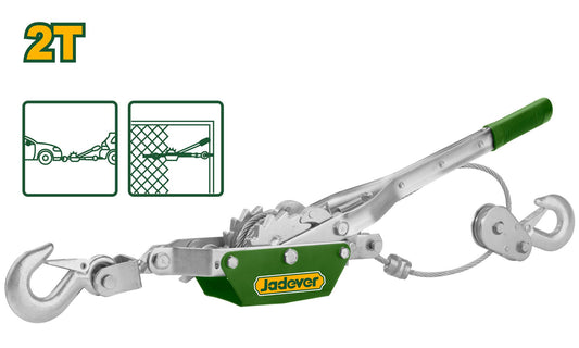 EXTRACTEUR DE TREUIL MANUEL 2T JADEVER JDJU1020 au Maroc