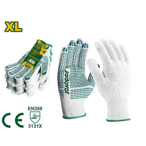 JADEVER GANTS TRICOTÉS ET POINTS PVC
