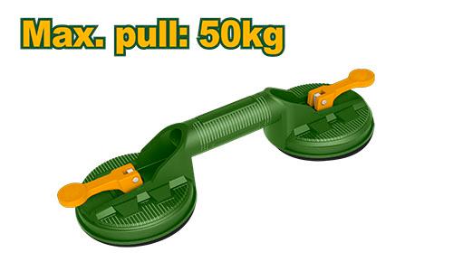 DOUBLE VENTOUSE MANUELLE 50KG JAD JADEVER JDKR1G50 au Maroc