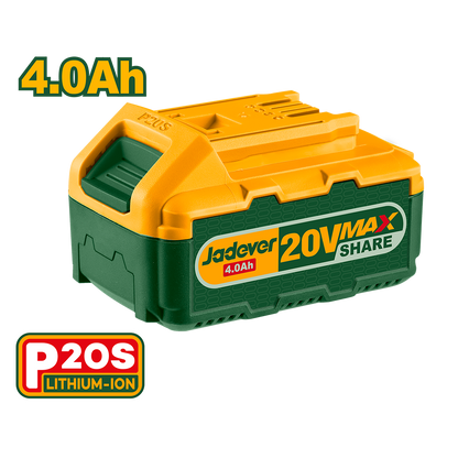 Batterie au lithium-ion 4.0Ah 20V JADEVER JDLBP540 au Maroc