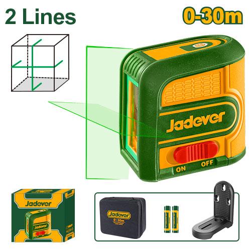 LASER LIGNE AUTO-NIVELANT 30M JADEVER JDLE2M03 au Maroc