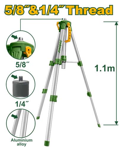 Trépieds pour niveaux laser JADEVER JDLE9301 au Maroc
