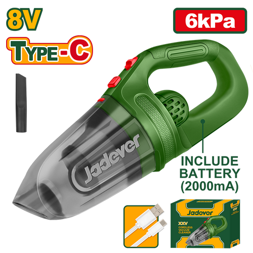 JADEVER ASPIRATEUR VOITURE 8V 0.45L