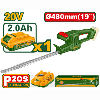 Taille-haies 20V 480mm + 1batt 2,0Ah JADEVER – JDLYP5181