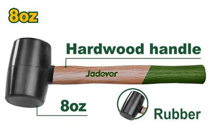 MAILLET EN CAOUTCHOUC 220G JADEVER JDMB7301 au Maroc
