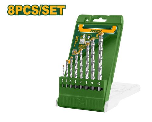 JEU DE 8 FORET A BETON 3X60-4X75-5X85-6X100-7X100-8X120-9X120-10X120 JADEVER JDMJ6B08 au Maroc