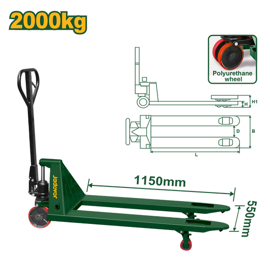 JADEVER TRANSPALETTE 2T