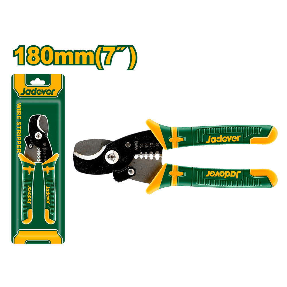 JADEVER PINCE COUPE CABLE 180MM